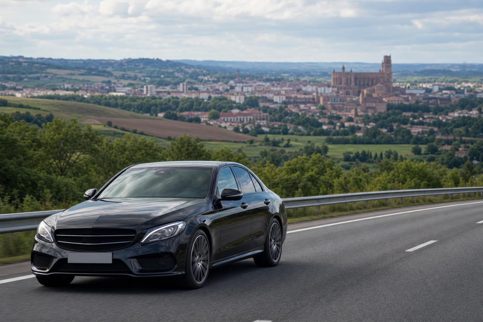 VTC Toulouse Albi : Chauffeur Privé Longue Distance — Tourisme UNESCO & Déplacements Pro (Guide 2026)