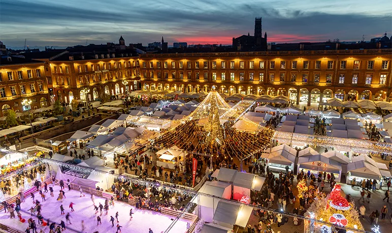 Marché de Noël à Toulouse : Évitez le Stress du Stationnement avec un VTC