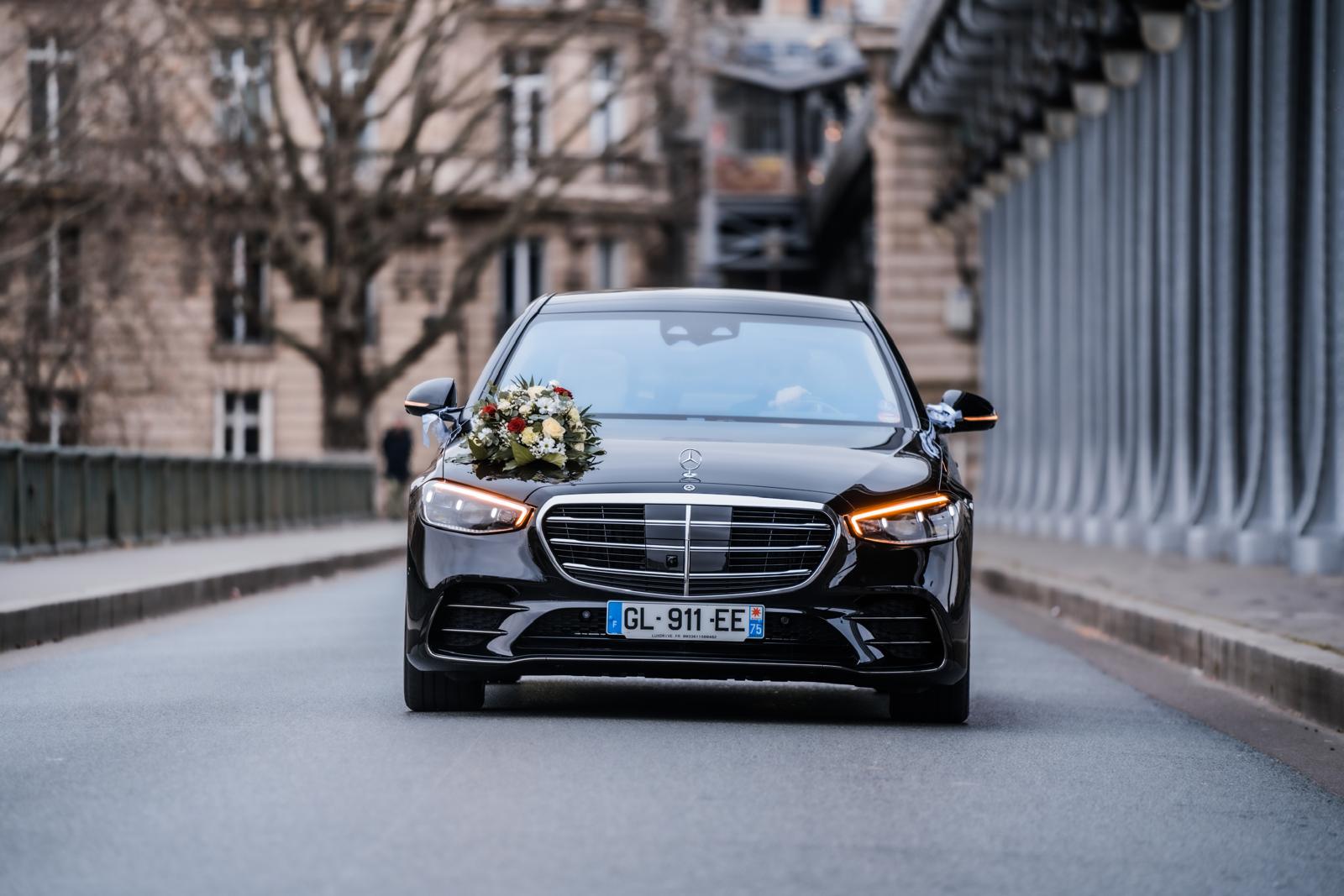 Mercedes Classe S pour mariage à Toulouse